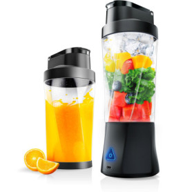 OYLCDI Mini Blender Smoothie Sans Fil, Mixeur Blender Portable |Gobelet à Jus 700 ml | Batterie de 6000 mAh | Sans BPA | Recharg