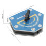 Support de soudure magnétique, équipement de soudage TIG magnétique de soudage multi-angle hexagonal commutable, interrupteurs m