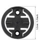 Support d'ordinateur de vélo, Support de vélo pour Garmin, Base d'adaptateur de Support d'extension d'ordinateur de vélo en Plas