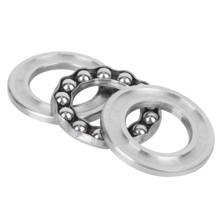 PUSOKEI 5 pièces 51103 Roulements à Billes de butée Piste Convexe 17mm x 30mm x 9mm Acier à roulement de Haute précision, palier