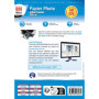Micro Application Papier Photo Brillant 13x18 - Premium - 255 g/m² - 50 feuilles blanc MA-5347