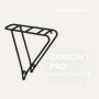 Urtopia Carbon 1 Pro Porte-bagages arrière de vélo solide en aluminium Idéal pour sacoches et paniers de vélo Convient parfaitem