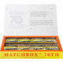 Matchbox Coffret Premium 8 Voitures en Métal Échelle 1/64-Anniversaire, avec Décorations De Qualité Supérieure, 1 Véhicule Exclu