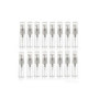 20 PCS Portable Clear 5ml Glass Atomizer Bouteille Spray Refillable Parfum Bouteille vide pour Travel Party Must Makeup Tool