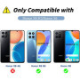 Quanen Lot de 3, Verre Trempé pour HONOR X6, Film Protection écran - Anti Rayures - sans Bulles d'air -Ultra Résistant (HD Ultra