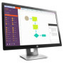 HP EliteDisplay E242 Ecran 24 pouces sans pied, FullHD 1920x1200, 16:10, 61 cm, HDMI/DisplayPort/VGA, 24" Moniteur Seul, VESA 10
