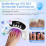 Appareil Traitement Laser Mycose Ongles Sessions RéGlables De 3, 5, 10 Minutes, Traitement Des Orteils Multiples Et Pieds Confor