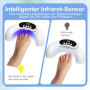Appareil Traitement Laser Mycose Ongles Sessions RéGlables De 3, 5, 10 Minutes, Traitement Des Orteils Multiples Et Pieds Confor