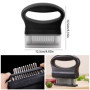SHUOHONG Attendrisseur de Viande mit Stainless Steel Meat Tenderizer Needle, Facile à Nettoyer Marteau Viande, Outil D’attendris