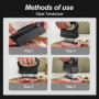 SHUOHONG Attendrisseur de Viande mit Stainless Steel Meat Tenderizer Needle, Facile à Nettoyer Marteau Viande, Outil D’attendris