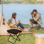 ‎FuxFuis Tabouret Pliant Portable, Tabouret de Camping Pliable, Chaise Pliante Camping, Chaise Pliante Portable Exterieur, Siege