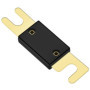 Heschen ANL Lot de 2 fusibles ANL-40 40 A pour système audio de voiture Doré et noir