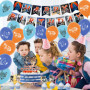 Deco Anniversaire Loup Anniversaire Décorations Loup Ballons Anniversaire Loup Décorations Gâteaux Wolf Bannière Anniversaire Wo