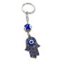 Nazareth Store Porte-clés mauvais œil Hamsa Fatima Protection des mains Charme Porte-clés Bonne chance Amulette
