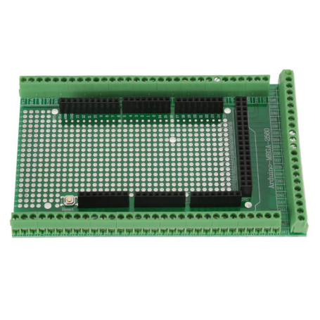 PCB Panneau Prototype Cartes Circuits Plaques Souder pour MEGA-2560 R31 inclus Prototype PCB Barrettes Prises Femelle