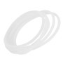 6pcs Nouvelle Bague de Joint en Caoutchouc de Joints d'étanchéité pour la Lame transversale Plate de Balle Magique(6pcs)