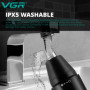 VGR Tondeuse Nez et Oreille 2 en 1 pour Homme - Fixation Sourcils/Corps - Étanchéité IPX5 - Batterie rechargeable de 150 min - É