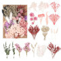 Fleurs séchées Naturelles et pétales séchés – Fleurs séchées colorées pour Loisirs créatifs, idéales pour résine, Bougies, Bijou