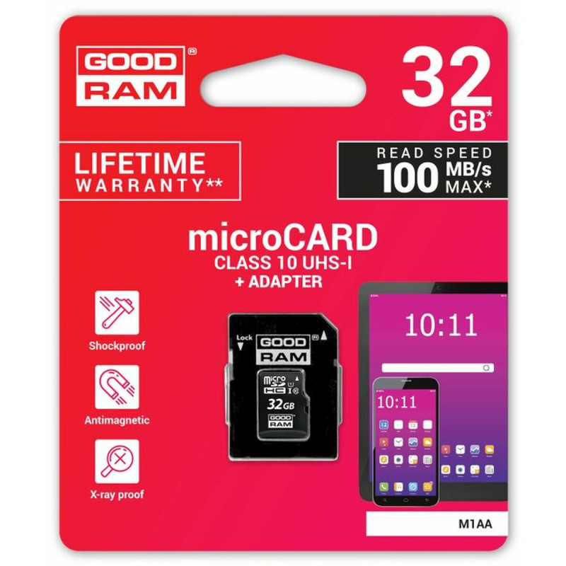 Image secondaire de Goodram M1AA 32 Go MicroSDHC UHS-I Classe 10