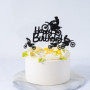 Inserts De Gâteau sur Le Thème De La Moto, Décorations De Gâteaux, Inserts De Gâteaux Personnalisés Et Créatifs, Accessoires De 