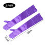 JTMKYO 1 paire de gants longs coudières pour femme, pour les soirées d'opéra, 55 cm, en satin, pour les spectacles de mariage et