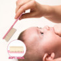 2 Peignes, 1 Brosse À Cheveux Pour Bébé, Peigne Rose, Mini Peigne Mignon, Brosse À Cheveux Doux, Ensemble D'Accessoires De Soins