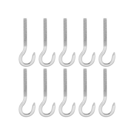 Yasorn Lot de 10 boulons à vis en acier inoxydable M4 pour suspension