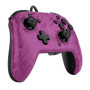 Pdp Gaming Faceoff deluxe+ Filaire Switch Pro Manette - Violet Camo - Licence Officiel By Nintendo - Customizable Buttons And Pa