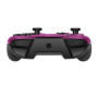 Pdp Gaming Faceoff deluxe+ Filaire Switch Pro Manette - Violet Camo - Licence Officiel By Nintendo - Customizable Buttons And Pa