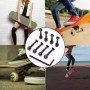 Hayaww Vis De Planche à Roulettes Skateboard Boulon De Planche à Roulettes Vis De Longboard RéParation Planche à Roulettes Visse