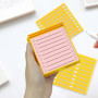 Sticky Notes Organiseurs, Bloc Note Organiseur Marque Page, Mini Postite Organisation Fourniture de Bureau, Notes Autocollantes 