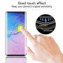 Tzstz 2 Pièces Verre Trempé pour Samsung Galaxy S10 4G Protection Écran ，3D curved glass，Sans Bulles, Anti-Rayures，HD Film de Pr