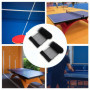 Lot de 2 filets de ping-pong noirs - Filet durable - Filet de rechange pour tables de tennis de table - Filet de tennis de table