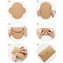 Mini Enveloppes,25 PCS Kraft Enveloppe Enveloppes de Correspondances et de Cartes de Vœux Mini Enveloppe Cadeau pour Noël Thanks