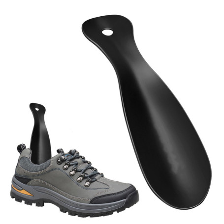 Chausse Pied Metal,Chausse-Pieds Long Pieds Chaussures Manche,Aide Chaussage à Bottes Chaussepied,Durable Chaussé Crochet Elargi