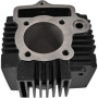 Trkimal Bloc cylindre de moto 52,4 mm avec accessoires de piston et joint de cylindre de rechange pour moteur 4 temps 110 cm³ ch
