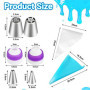 47 Set de Douilles Patisserie Russes - Kit Patisserie - Ustensiles à Pâtisserie - Accessoire Patisserie - Set de Douille Patisse