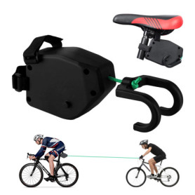 Corde de Remorquage Enfant 2,5 m – Barre Traction Velo – Tire Velo Enfant – Barre Remorquage pour VTT, Route, Ville, Promenades,