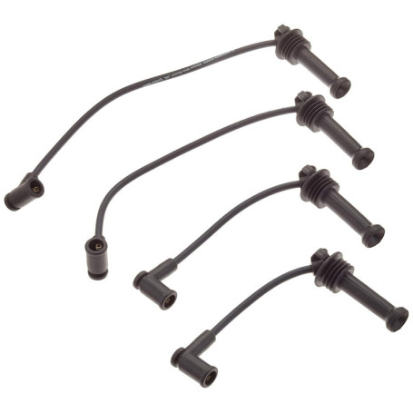 Merautop SJ Lot de 4 câbles d'allumage, bobine d'allumage, câbles d'allumage de rechange, pour Mondeo Fiesta Mk4 Focus Mk1 V50 A