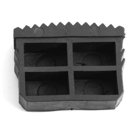 Tampons Anti Dérapant Échelle Patin Echelle Pieds Antidérapants 2 Pieds/Paire D'Échelle en Caoutchouc Pied De Rechange Antidérap