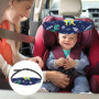 2 Pièces Cale Tete Enfant Voiture,Repose Tete Voiture Enfant,Cale Tête Bébé Voiture,Réglable Maintien Têtes Siege Auto Enfants,C