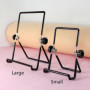 Décorative Photo Cadre Support Présentoirs Noir Photo Chevalet Tablette Pliable Réglable Chevalet Fer Supports de Présentation P