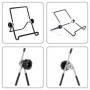 Décorative Photo Cadre Support Présentoirs Noir Photo Chevalet Tablette Pliable Réglable Chevalet Fer Supports de Présentation P