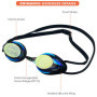 Dalephoric Lunettes de Natation, Lunettes de Piscine Silicone Souple, Protection UV et Anti Buée, Étanches, Vision claire, Swimm