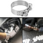 Lot de 2 colliers de serrage à boulon articulé en acier inoxydable 48-51 mm - Collier de serrage robuste pour tuyau d'échappemen