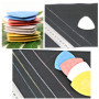 Craie Couture,30 PCS Craie Tailleur de Couleur de Craie de Couturiers Craie Couture Tissu Triangle Crayon Couture pour Marquage 