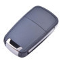 ANGOFIZ Coque Clé 2 Boutons Pliable Compatible avec Opel Vauxhall Astra Zafira Mokka Corsa Orlando Insignia Meriva Vectra Chevro
