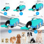 Little Bean Gilet de sauvetage réglable pour chien avec flottabilité supérieure et poignée de sauvetage pour chien, bateau, nata