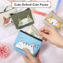 Zwenjuan Porte Monnaie,4 pièces Coin Purse Petite Pièce de Monnaie Enfant Portable Sac à Monnaie avec Fermeture Eclair,Mini Bour
