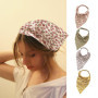 Lot de 8 bandanas triangulaires pour femme, bandeaux élastiques, bandeaux bohème, simples accessoires de cheveux pour filles